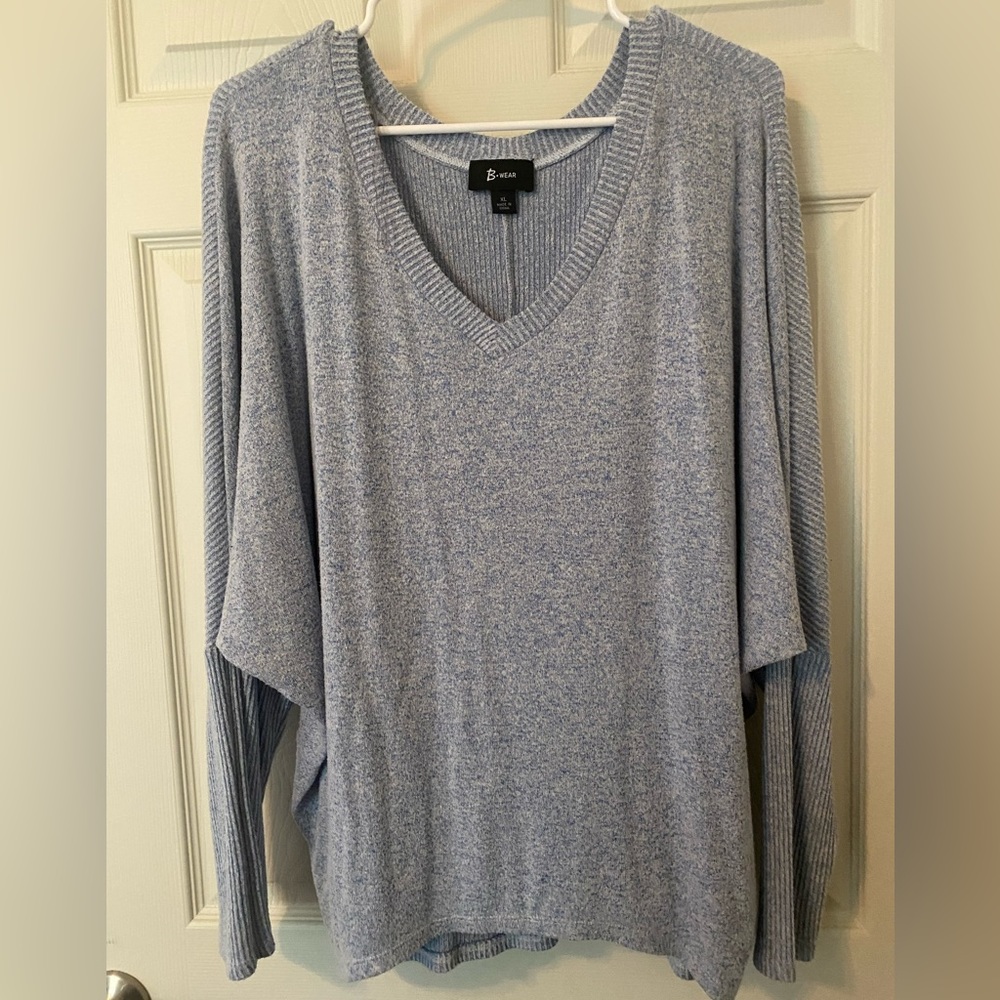 Size xl baby blue sweater-light weight